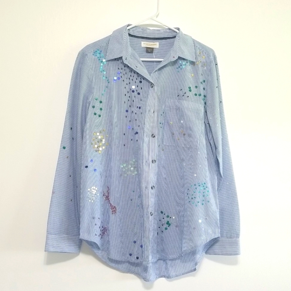 ANTHROPOLOGIE BUTTON DOWN SHIRT​​​​​